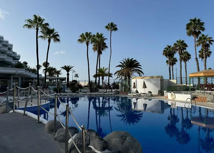 Lejlighed Cosy Flat With Sea View, Pool And Terrace In Altamira-complex In - Playa Del Duque