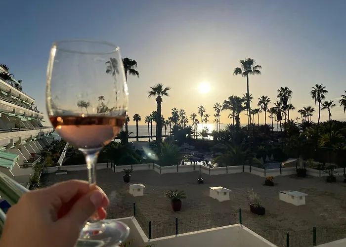 Lägenhet Cosy Flat With Sea View, Pool And Terrace In Altamira-complex In - Playa Del Duque *